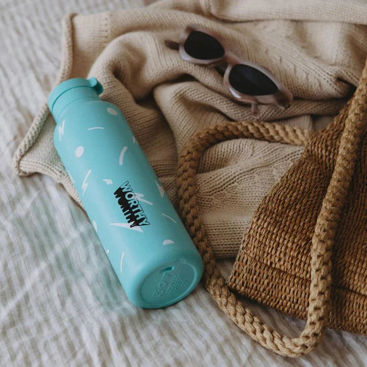 750ml Sugarcane Drink Bottle - Ocean Aqua - Sup Yo