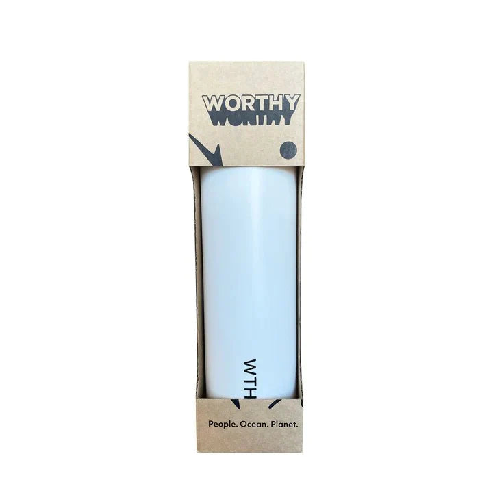 750ml Sugarcane Drink Bottle - Pure White - Sup Yo