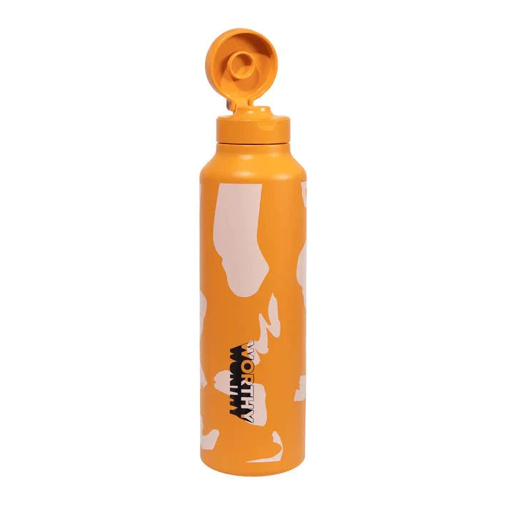 750ml Sugarcane Drink Bottle - Retro Orange - Sup Yo