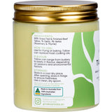 100% Grass Fed Tallow - Garlic, Rosemary & Thyme - 250ml - Yo Keto