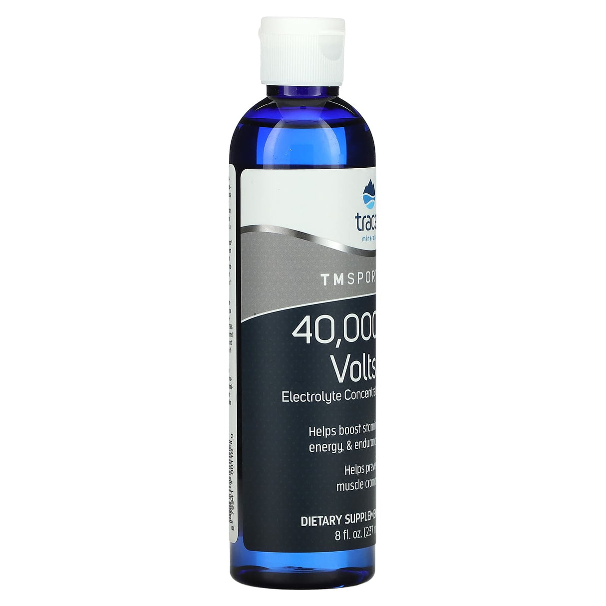 40,000 Volts - Electrolyte Concentrate - 237ml in blue bottle by Trace Minerals for Drinks and Electrolytes collections