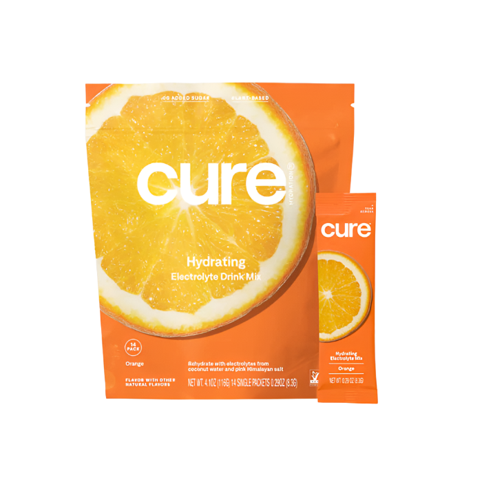 Orange - Hydrating Electrolyte Mix - 14 Pack - Best Before 27 Jun 2025