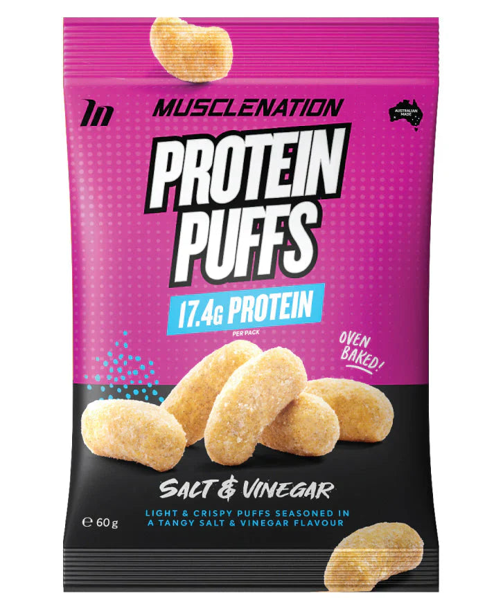 Protein Puffs - Salt & Vinegar - 60g