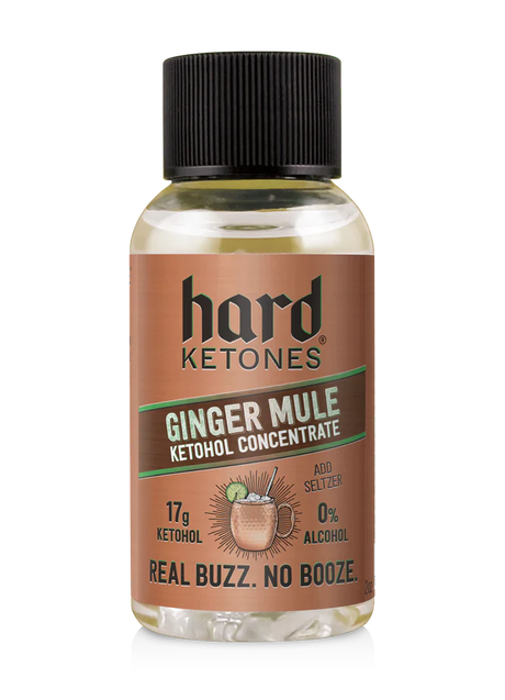 Bottle of Ketohol - Ginger Mule Concentrate - 17g Ketohol - 0% Alcohol by Hard Ketones, New Arrivals collection.