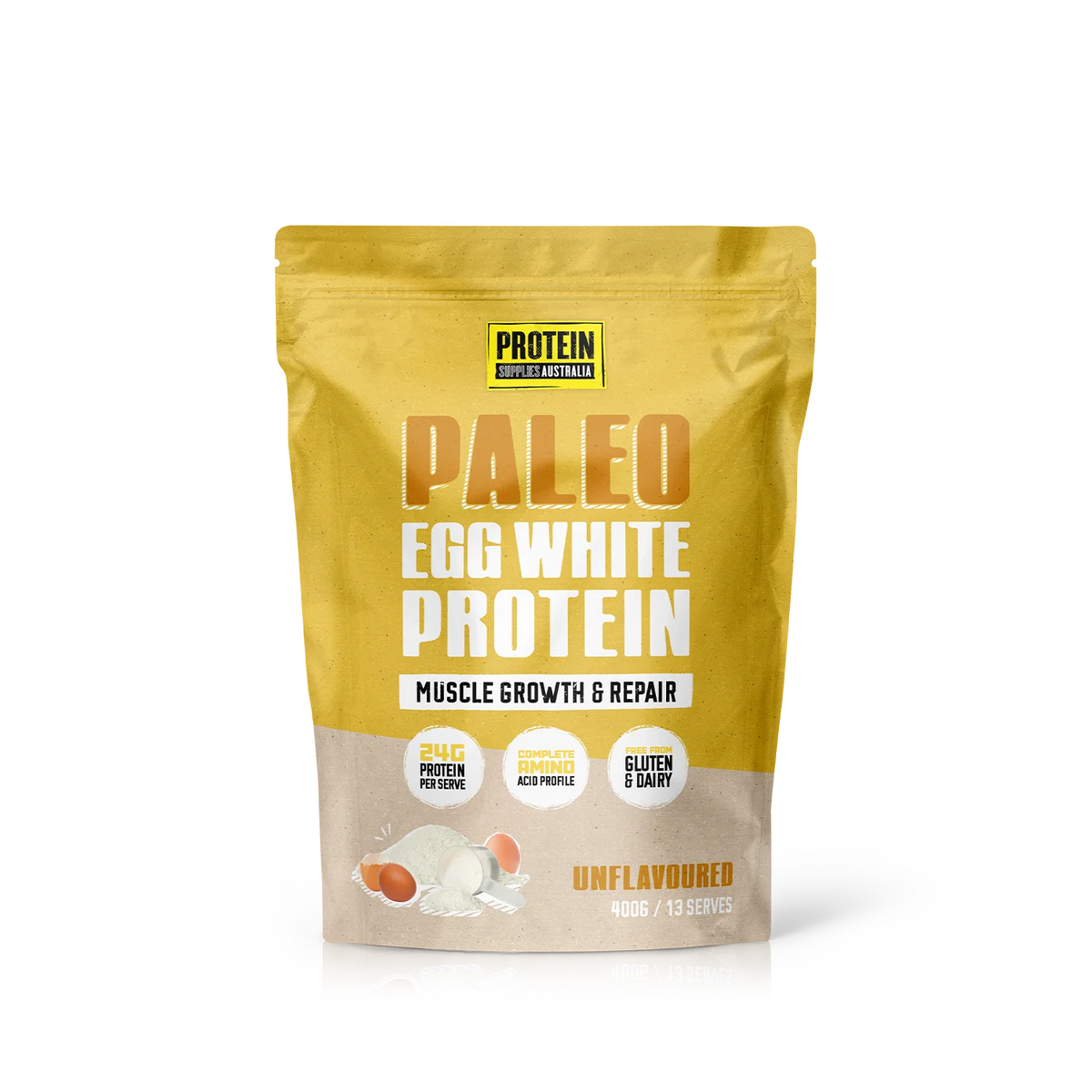 Paleo Pro Pure Egg White Protein - 400g