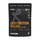 Front of the Switch Nutrition Whey Protein Isolate Perform Vanilla 750 g pouch