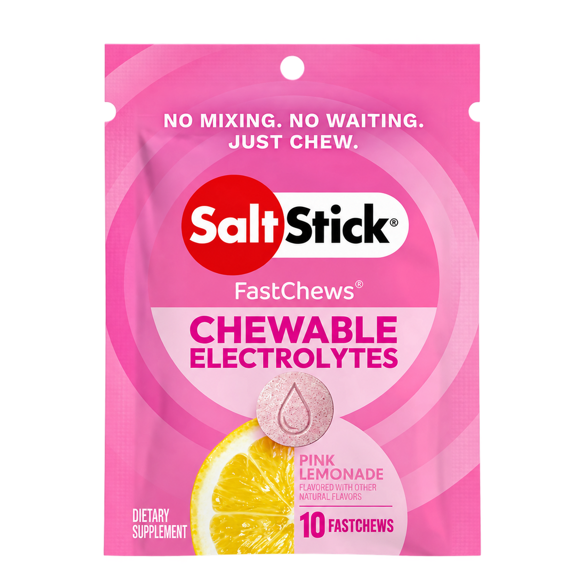 FastChews - Chewable Electrolytes - Pink Lemonade - 5 Serves