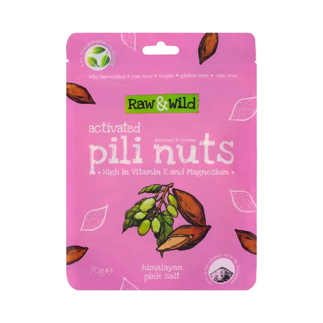 Activated Himalayan Pink Salt Pili Nuts - 70g - Yo Keto