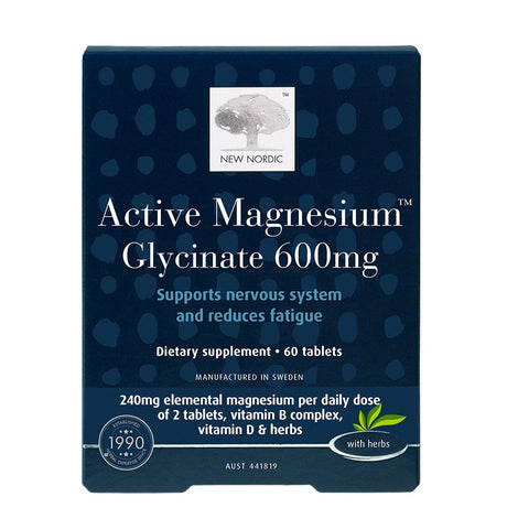 Active Magnesium Glycinate - 60 tablets - Yo Keto