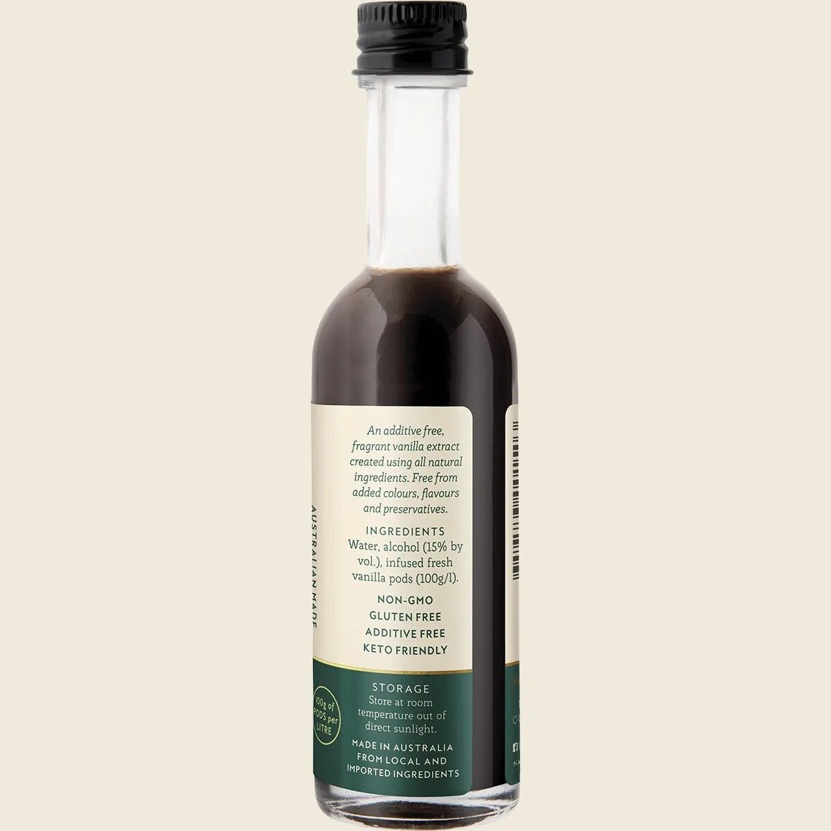 Additive Free Vanilla Extract - 50ml - Yo Keto