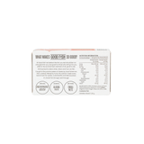 Nutrition and sourcing details on Alaskan Salmon Fillets in Organic Extra Virgin Olive Oil - 120g Can by Good Fish packaging.