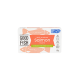 Alaskan Salmon Fillets in Organic Extra Virgin Olive Oil - 120g Can by Good Fish from Seafood and Pantry collections