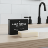 Bare Bar Tallow Soap in Swedish-inspired bathroom