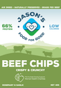 Beef Chips - Rosemary & Garlic - 40g - Best Before 17 Apr 2026 by Jason's Food For Good in Savoury Snacks collection.