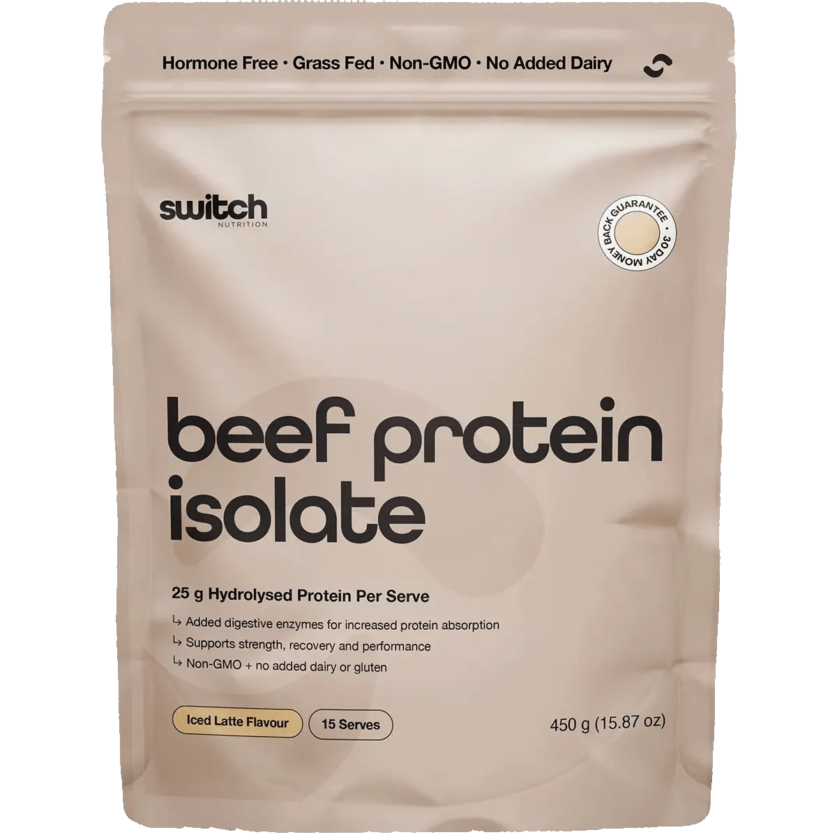 Beef Protein Isolate - Iced Latte - 450g