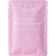 Bone Broth Protein Powder Strawberry - 30g by Mitchells Nutrition in pink pouch for low carb, carnivore, and keto diets