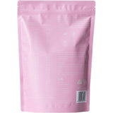 Back view of Bone Broth Protein Powder Strawberry - 500g by Mitchells Nutrition showing nutritional info and usage instructions.
