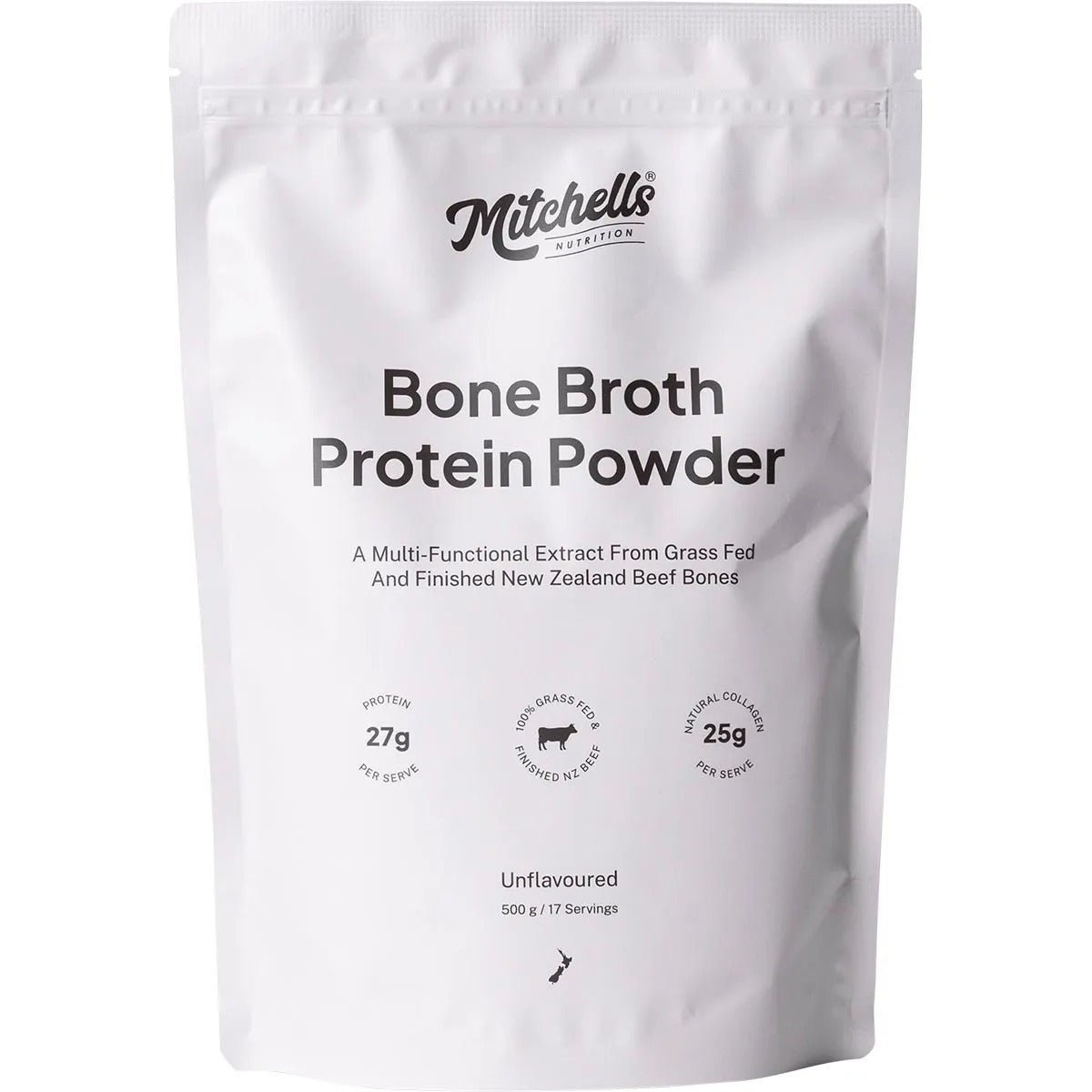 Bone Broth Protein Powder Unflavoured - 500g - Sup Yo