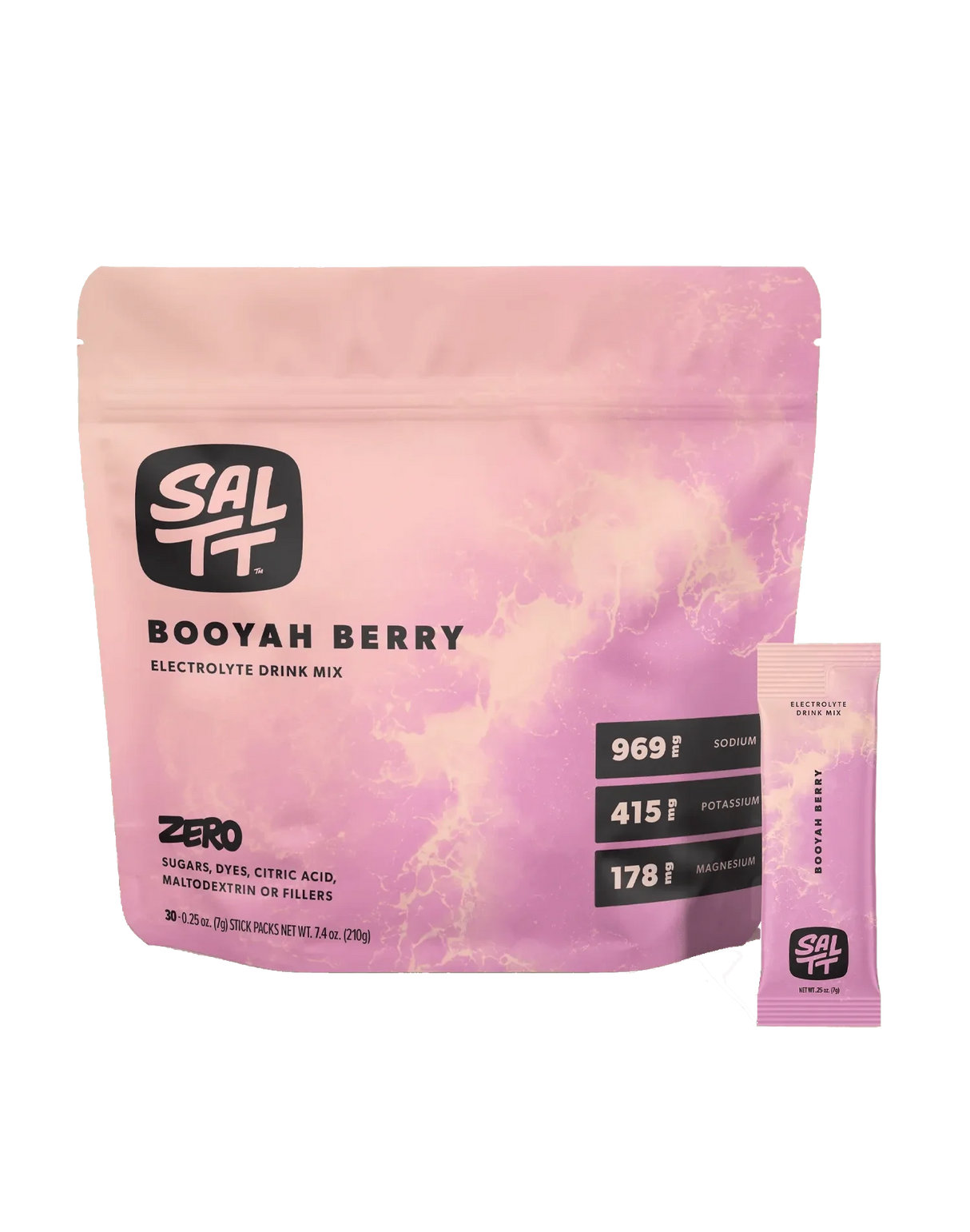 Booyah Berry Electrolyte Drink Mix - 30 Sticks - Yo Keto