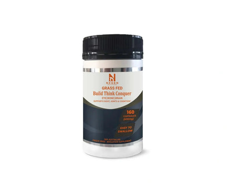 BUILD THINK CONQUER - Supports Sight, Joints, Cognition - 160 Capsules - Sup Yo