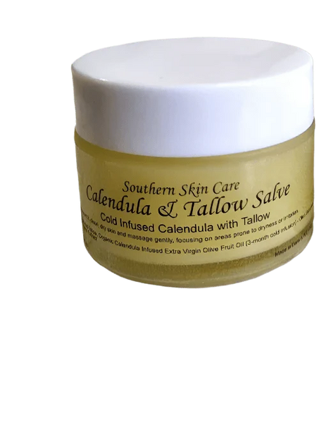 Calendula and Tallow Healing Salve - 50ml - Yo Keto