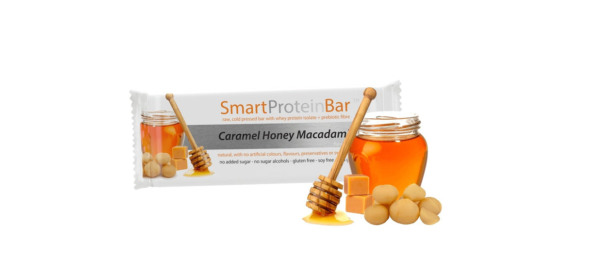 Caramel Honey Macadamia Smart Protein Bar-Bar-Yo Keto