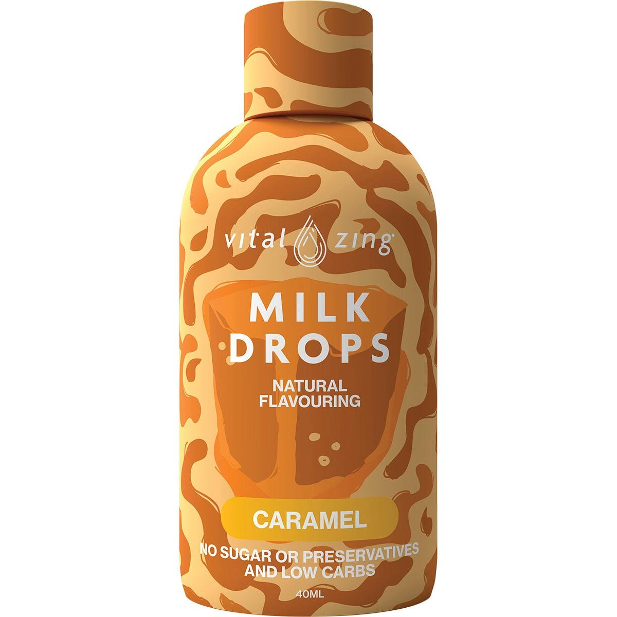 Caramel MilkDrops - 40ml - Yo Keto