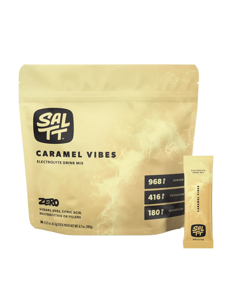 Caramel Vibes Electrolyte Drink Mix - 30 Sticks - Yo Keto