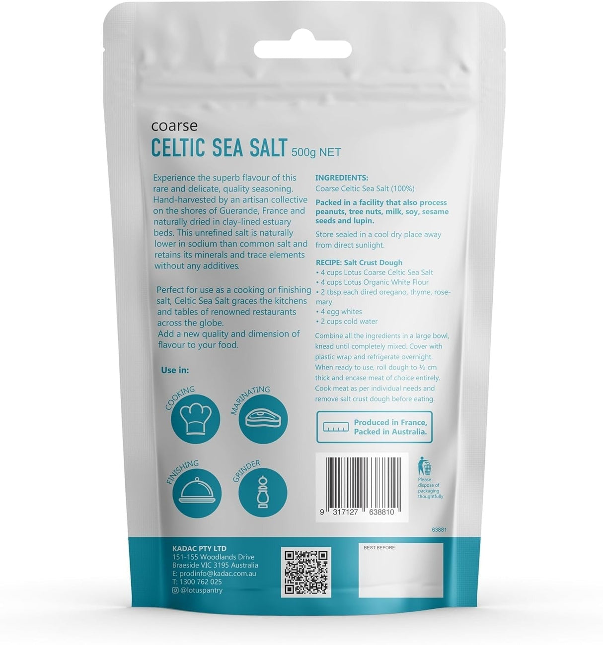 Celtic Sea Salt - Coarse - 500g