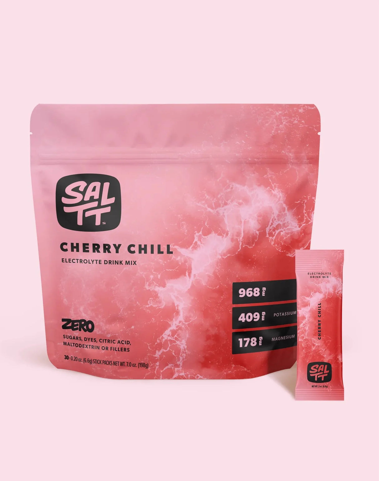 Cherry Chill Electrolyte Drink Mix - 30 Sticks - Sup Yo