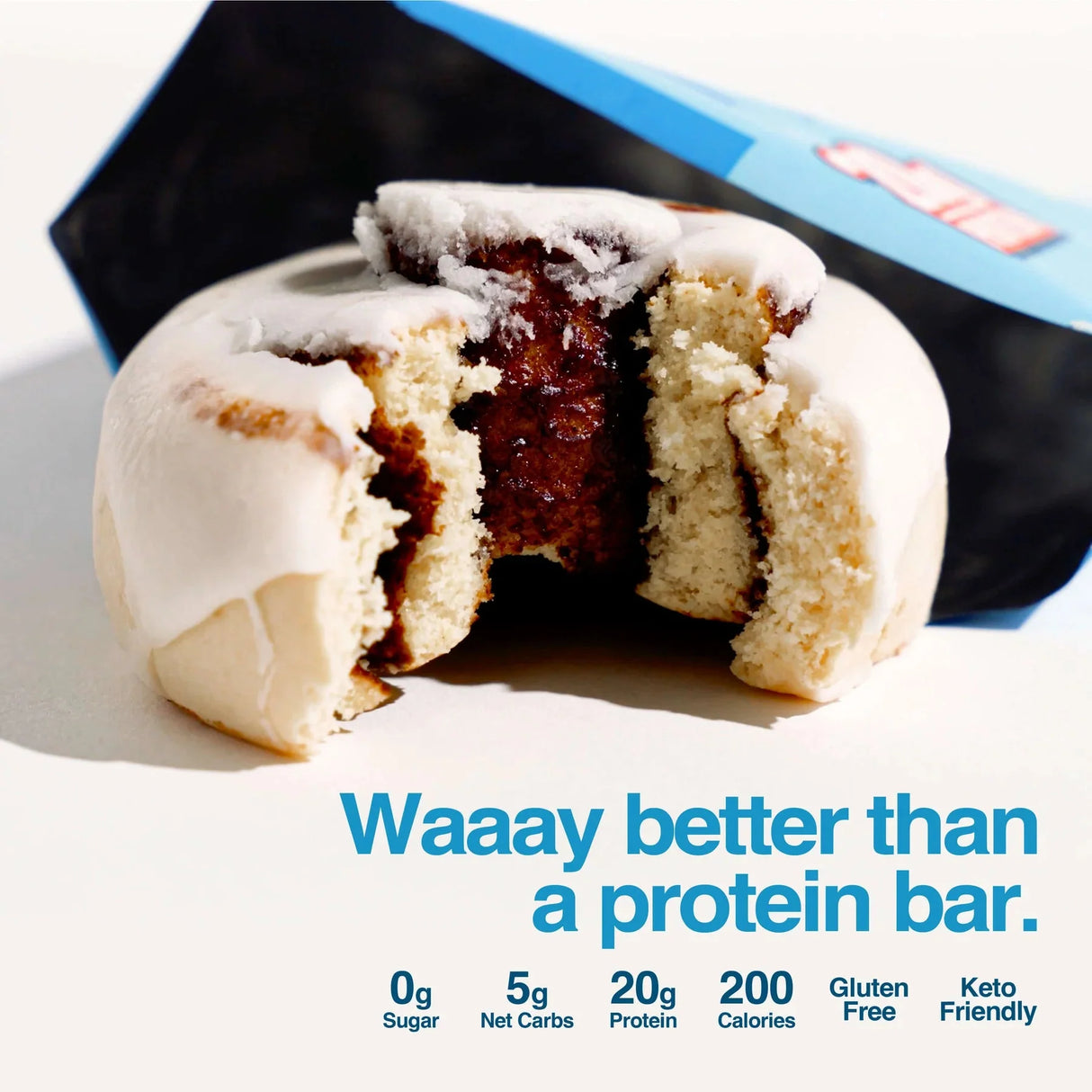 Cinnamon Protein Sweet Roll - 63g - Sup Yo