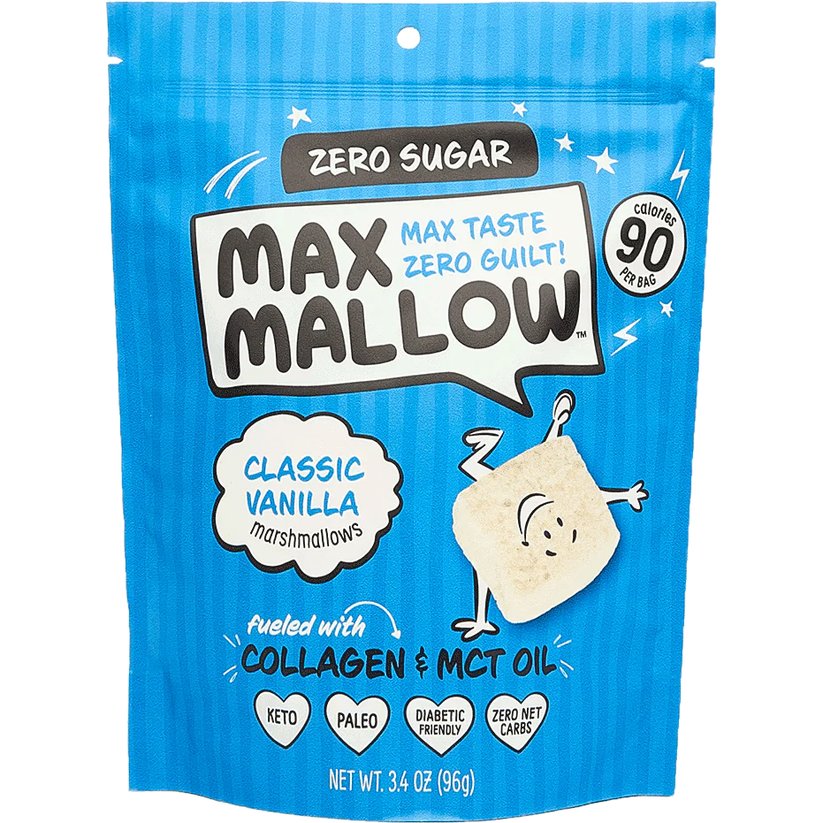 Classic Vanilla Sugar - Free Marshmallow - 96g - Yo Keto
