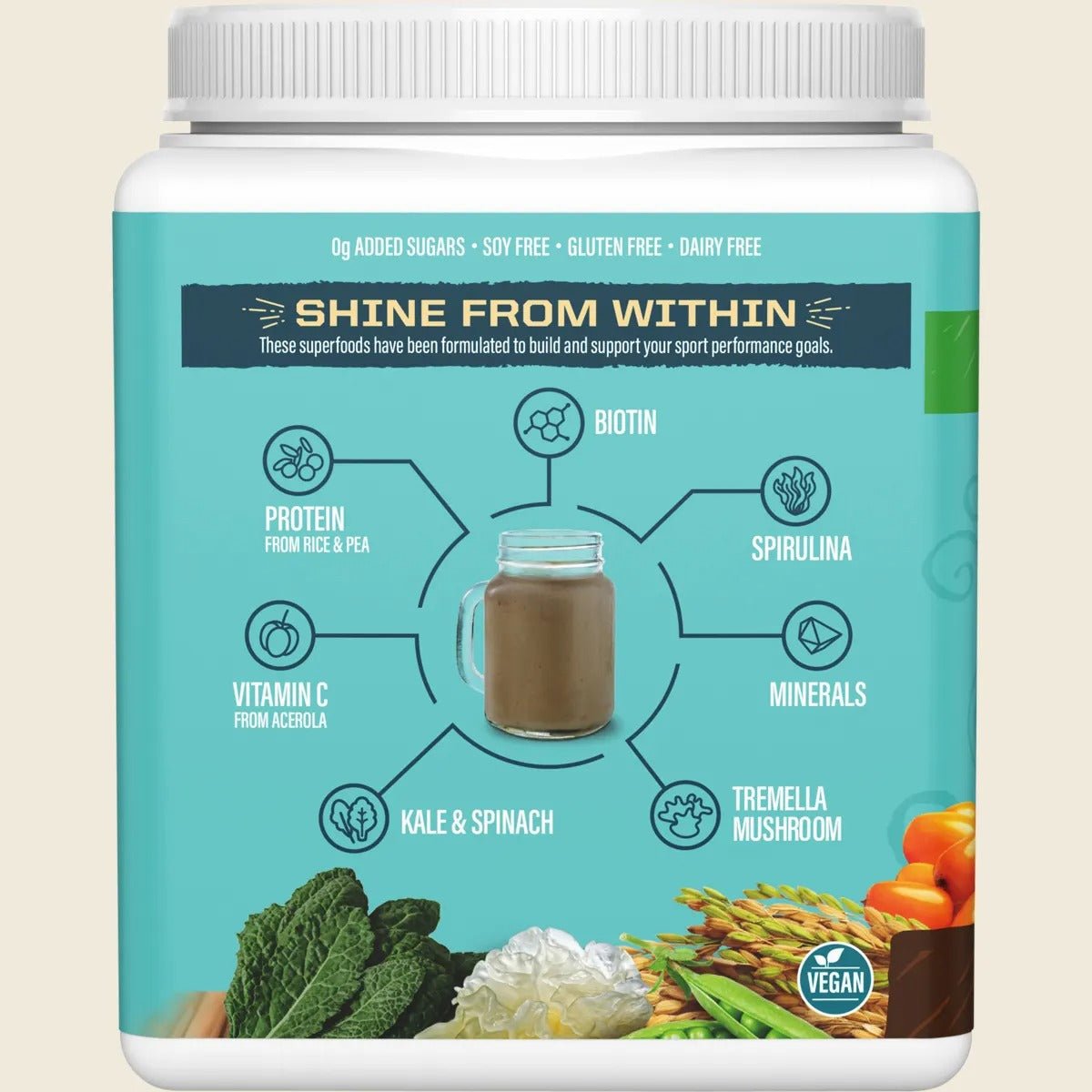 Collagen Building Protein Peptides Chocolate Fudge 500g