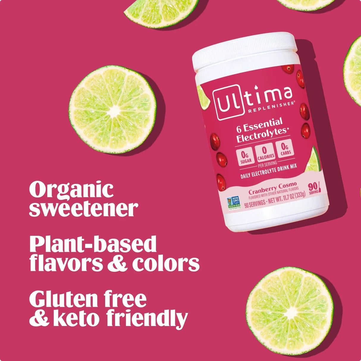 Cranberry Cosmo Electrolyte Drink Mix - 90 Serves