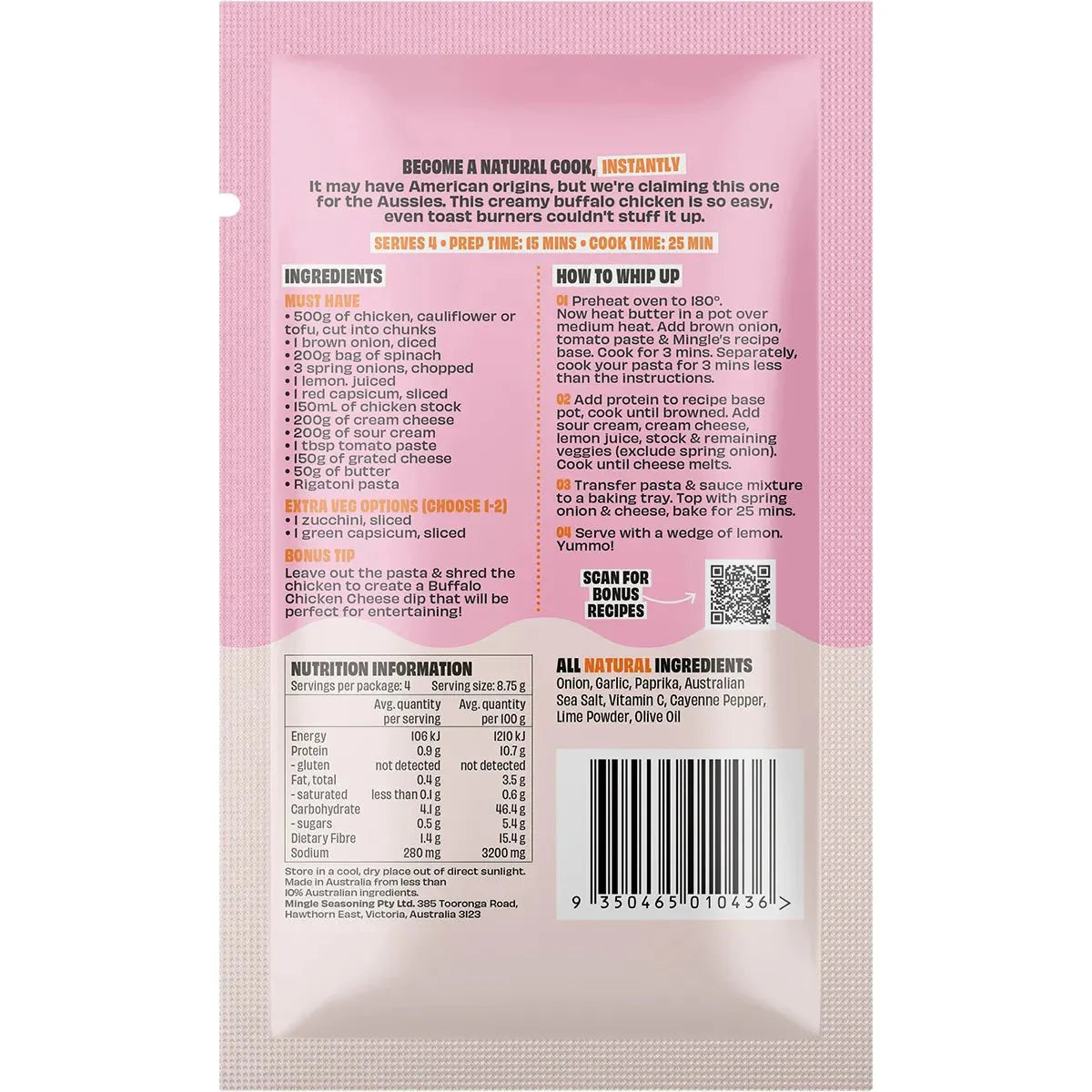 Creamy Buffalo Chicken Bake - Yo Keto