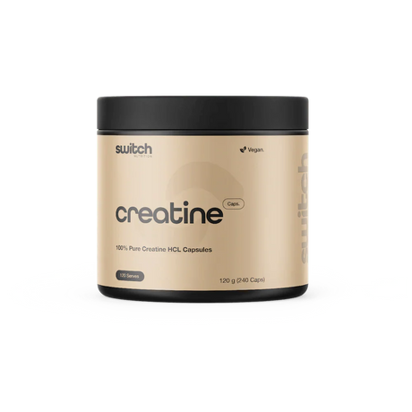 Creatine 100% Pure HCL - 240 Caps - Yo Keto