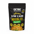 Qetoe Delicious Low Carb Chicken Noodles - 290g pouch with 1.5g carbs, keto, vegan, non-GMO, and low calorie pasta option.