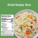 Dried Konjac Rice - 80g - Yo Keto
