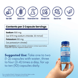Electrolyte Capsules - 100 Capsules