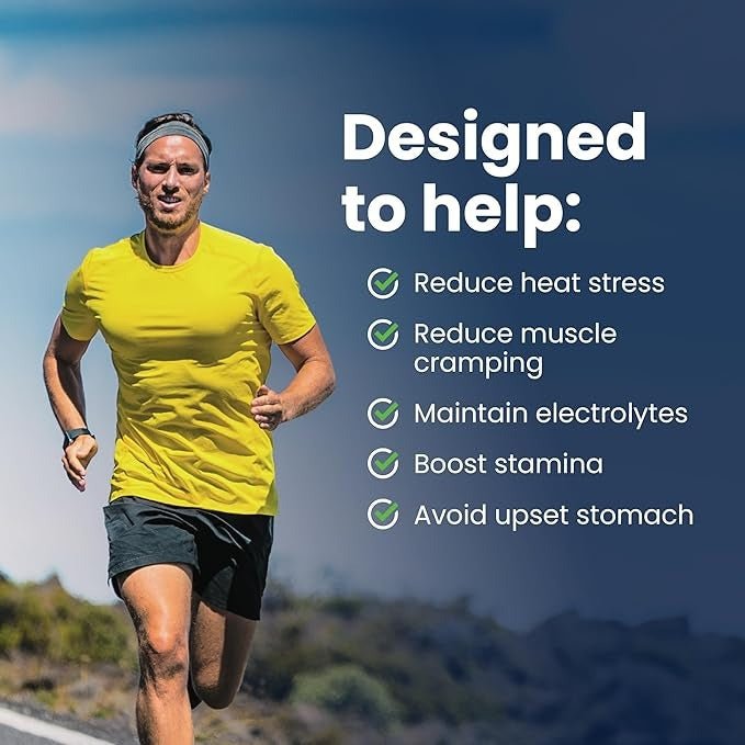 Electrolyte Capsules + Caffeine - 100 Capsules