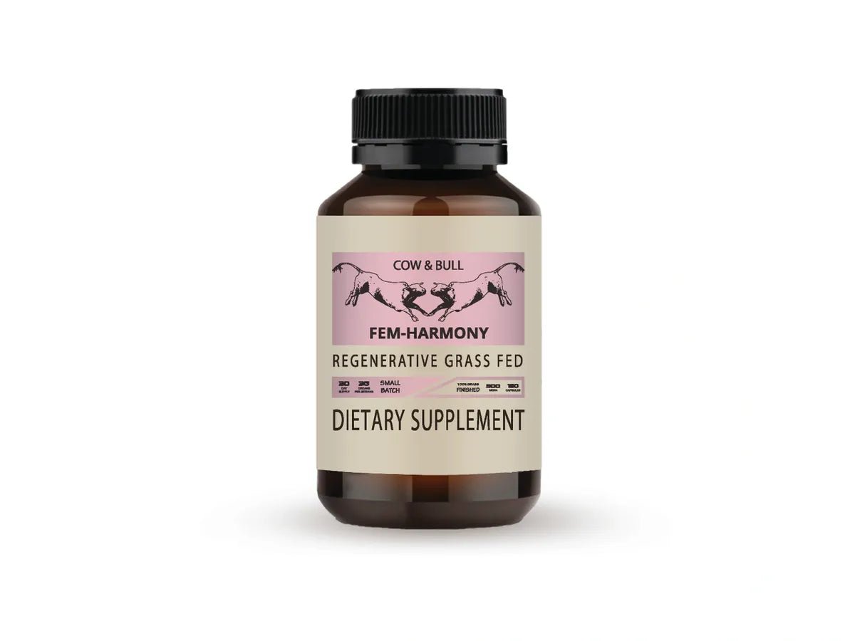 Fem-Harmony Capsules - Regenerative Grass Fed - Yo Keto