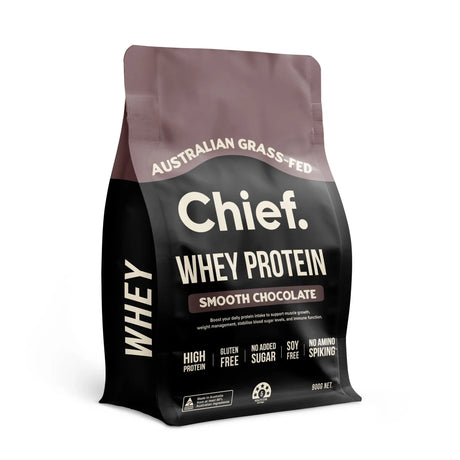 Grass - fed Whey Protein Powder - Smooth Chocolate - 900g - Sup Yo