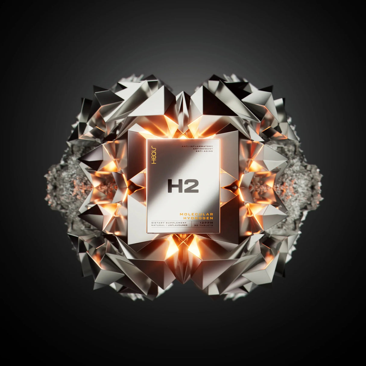 H2 Hydrogen Water - Unflavoured - 30 Tablets - Yo Keto