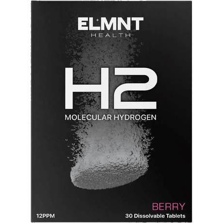 H2 Molecular Hydrogen Water Tablets Berry - 30pk by ELMNT, new arrival in Dirty Keto, Low Carb, Sale, Deals collections