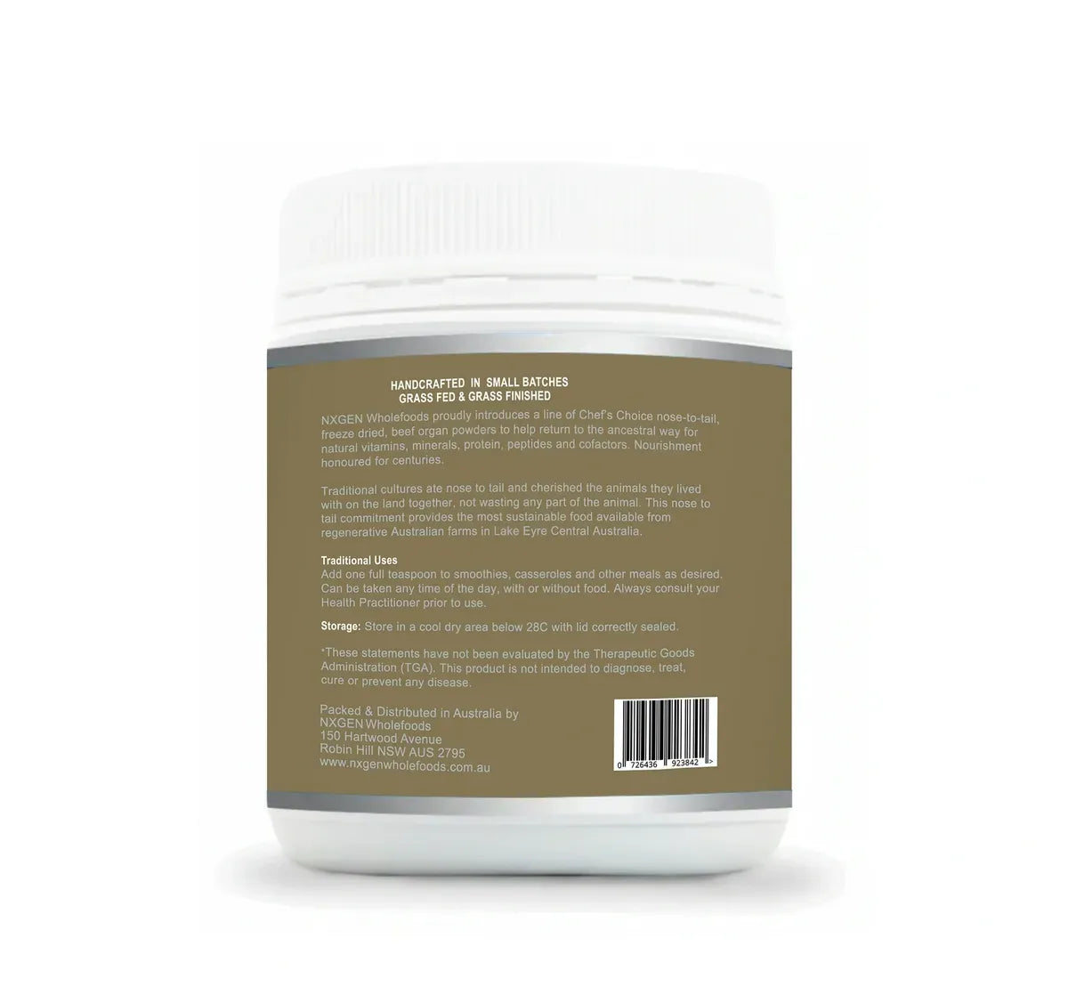 Organic Bull Testicle Powder - 60g