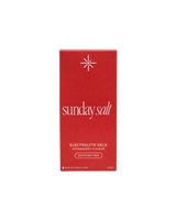 Sunday Salt Strawberry – Caffeine-Free Energy Gel - 50g box of 6 electrolyte gels, from Drinks and Electrolytes collections.