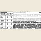 Bloks Energy Chews Black Cherry 50mg Caffeine - 60g