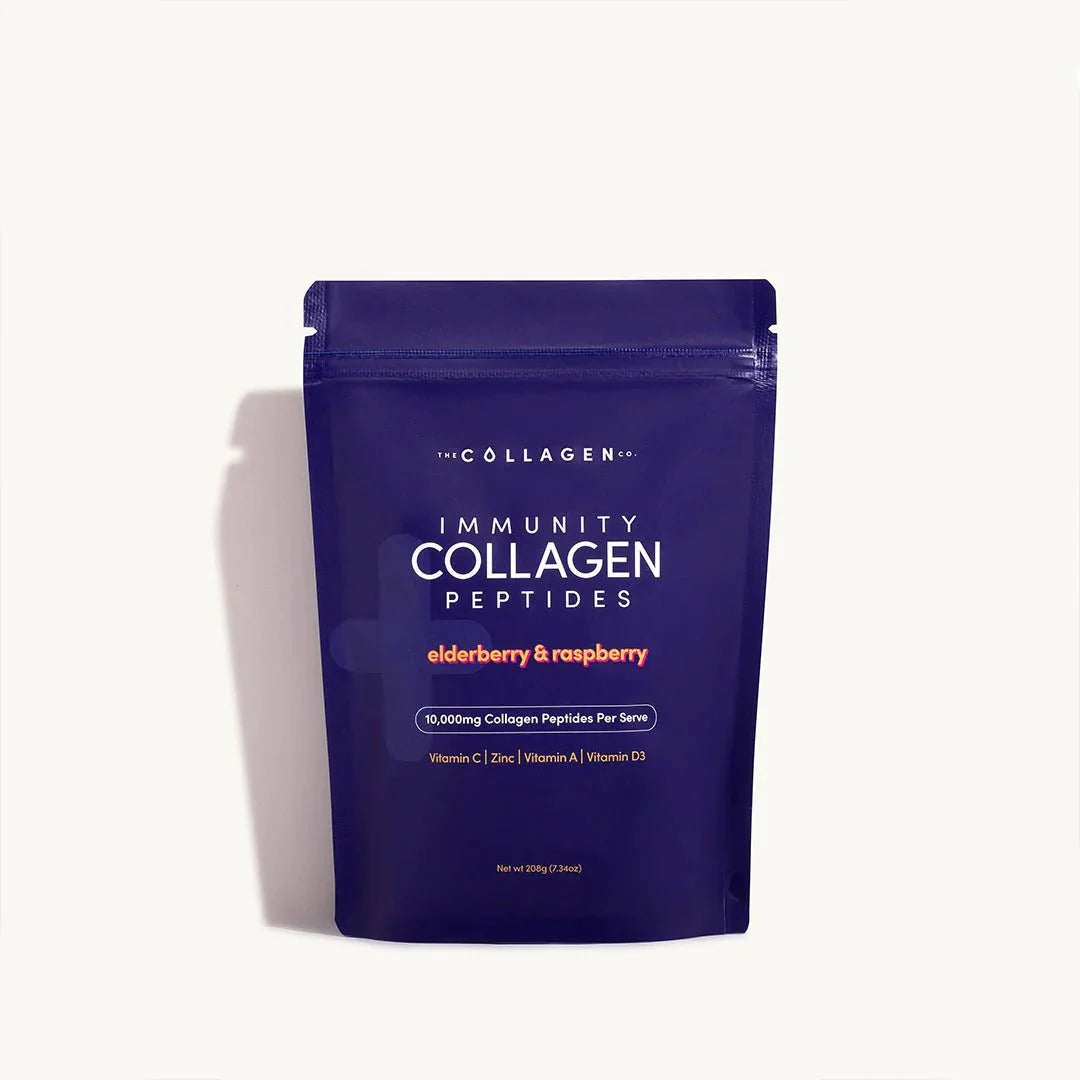 Immunity Collagen Peptides - Elderberry & Raspberry - 208g - Yo Keto