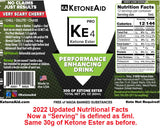 KE4 Ketone Ester Drink - 60ml - Yo Keto