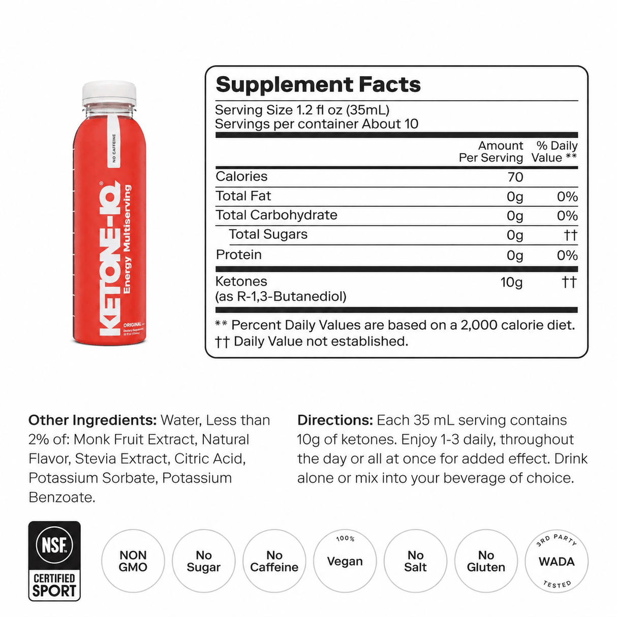 Ketone-IQ - Classic Multiserving - 355ml